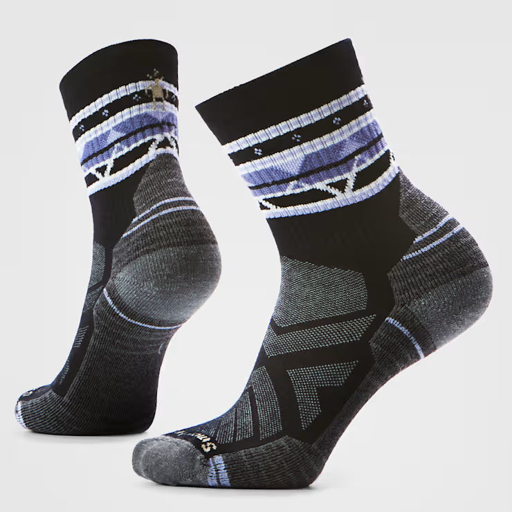 Smartwool Women's Hike Zig Zag Valley Mid Crew Socks Hiking