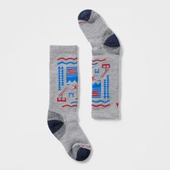 Smartwool Kids' Wintersport Ski Day Over The Calf Socks Ski