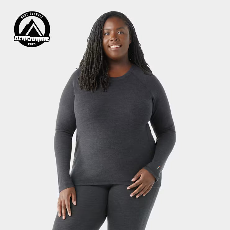 Smartwool Women's Classic Thermal Merino Base Layer Crew Plus