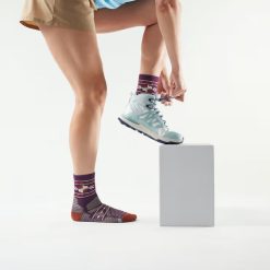 Alternative view of Smartwool Women's Hike Retro Floral Mid Crew Socks Hiking