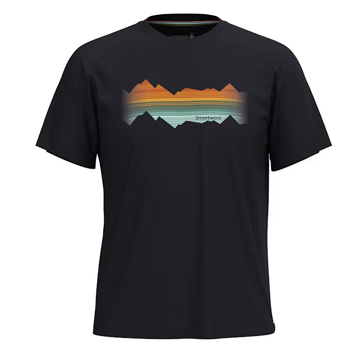 Smartwool Mountain Horizon Short Sleeve Graphic Tee Shorts - Image 2