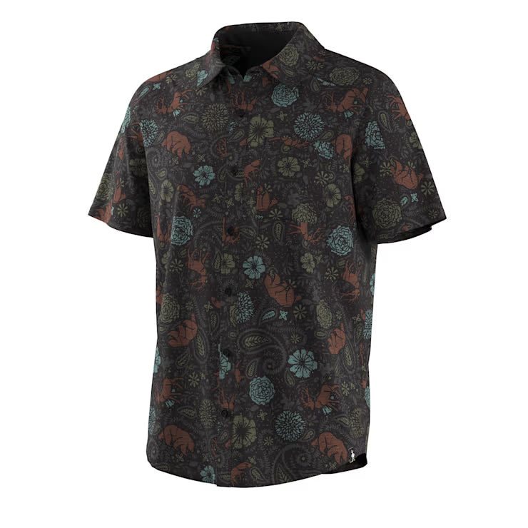 Smartwool Men's Everyday Short Sleeve Button Down Shorts - Image 4