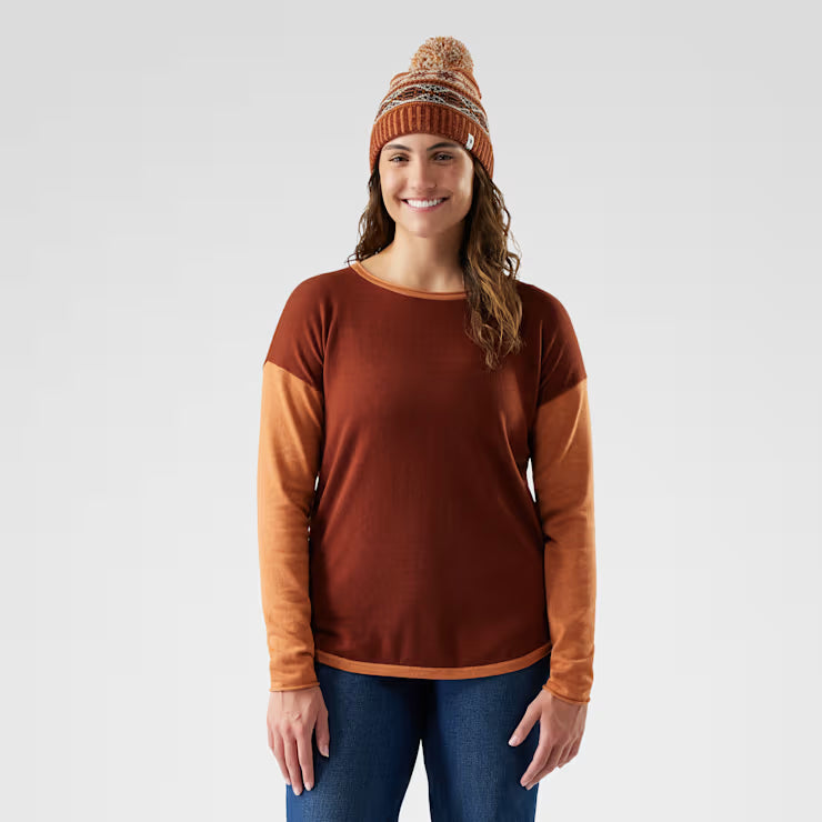 Smartwool Women's Shadow Pine Colorblock Crew Sweater