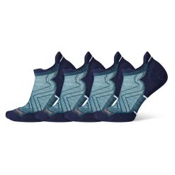 Smartwool Women's Run Low Ankle Socks 4 - Pack Running Socks