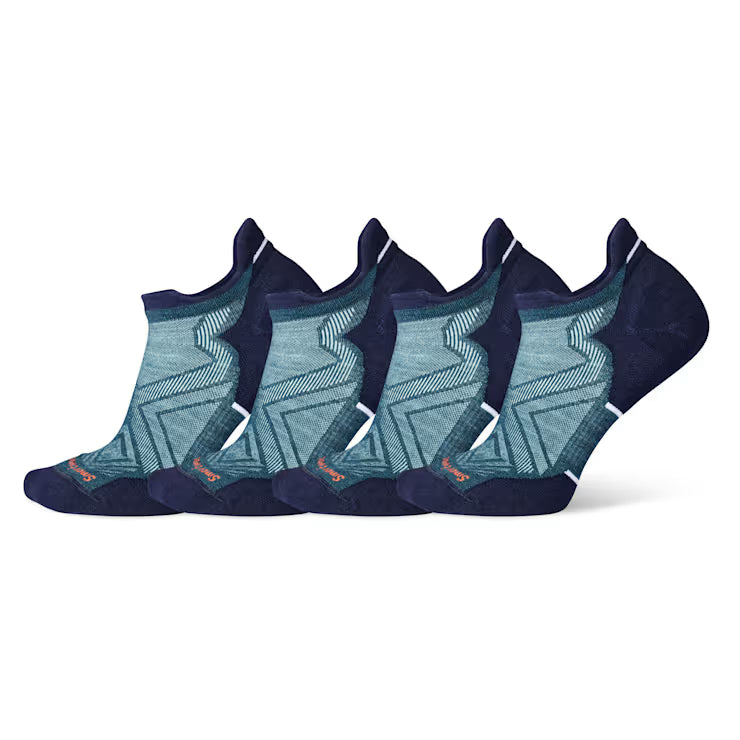 Smartwool Women's Run Low Ankle Socks 4 - Pack Running Socks