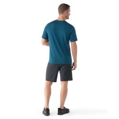 Alternative view of Smartwool Men's Merino Short Sleeve Tee Shorts