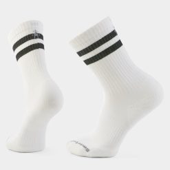 Smartwool Everyday Athletic Striped Crew Socks Running