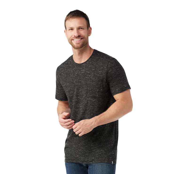 Smartwool Men's Merino Hemp Blend Short Sleeve Pocket Tee Shorts