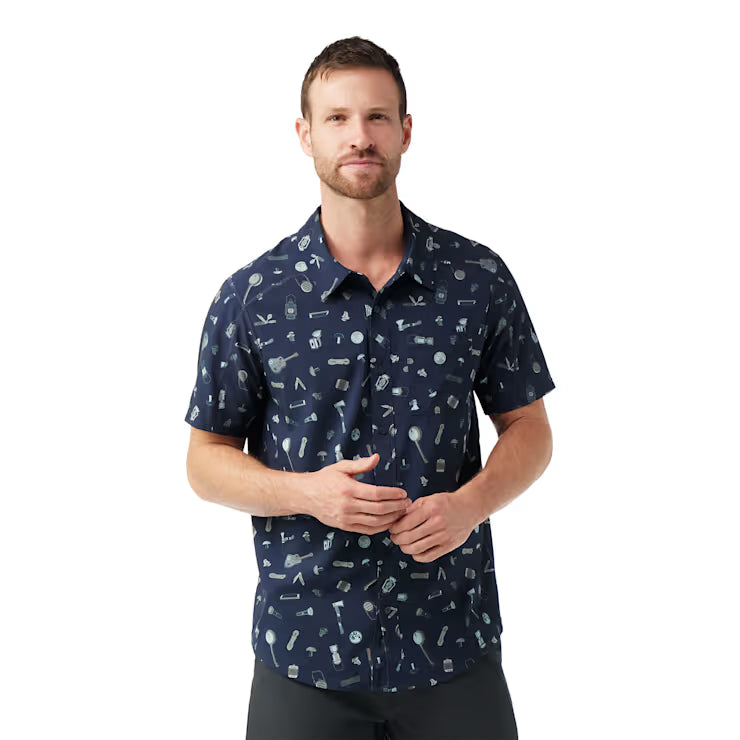 Smartwool Men's Everyday Short Sleeve Button Down Shorts