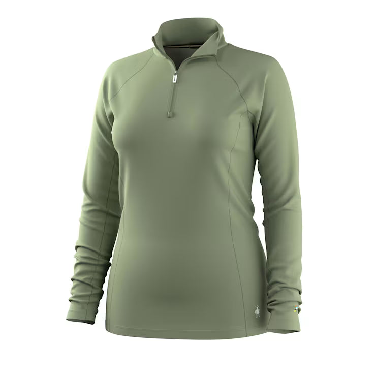 Smartwool Women's Classic All - Season Merino Base Layer 1/4 Zip - Image 2