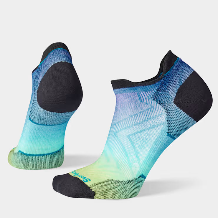 Smartwool Women's Run Ombre Print Low Ankle Socks Running