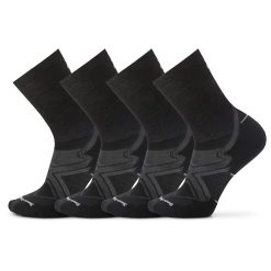 Smartwool Run Cold Weather Crew Socks 4 - pack Running Socks