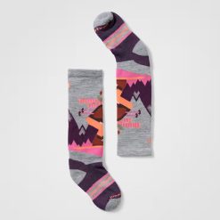 Smartwool Kids' Wintersport Mountain Moose OTC Socks Hiking