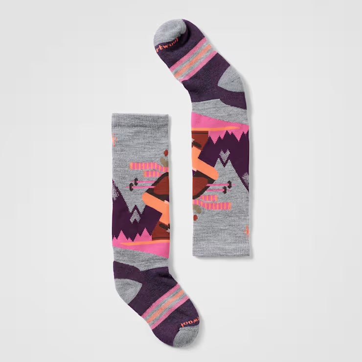 Smartwool Kids' Wintersport Mountain Moose OTC Socks Hiking
