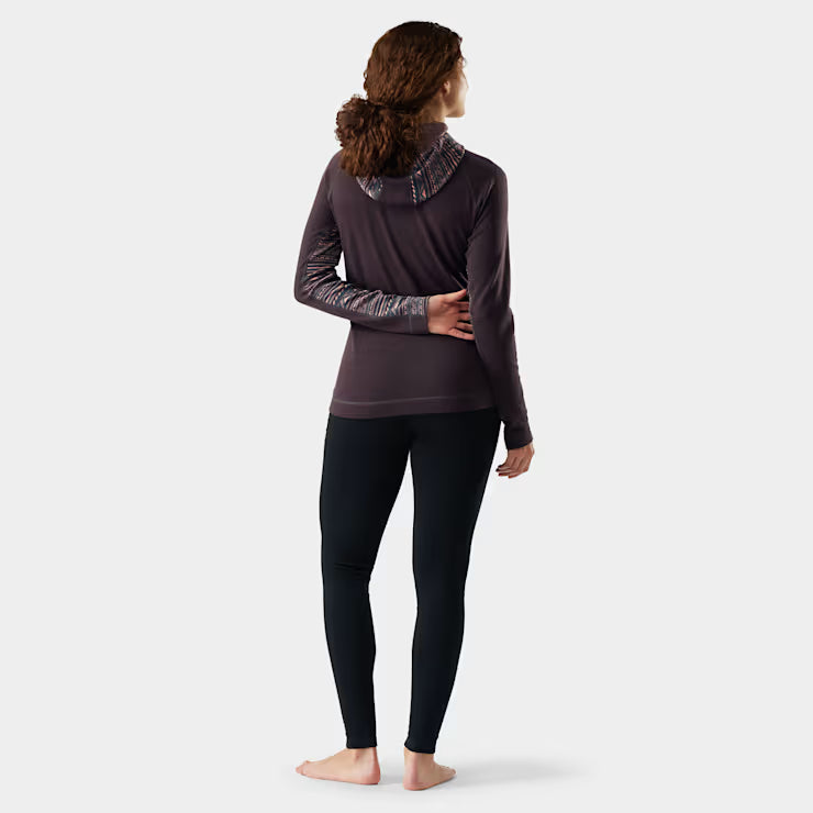 Smartwool Women's Classic Thermal Merino Base Layer 1/2 Zip Hoodie - Image 2