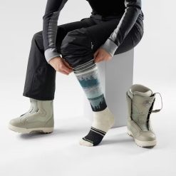 Alternative view of Smartwool Women's Snowboard Twilight Vista Over The Calf Socks Ski