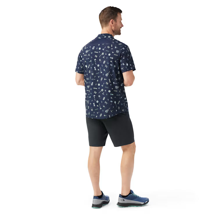 Smartwool Men's Everyday Short Sleeve Button Down Shorts - Image 2