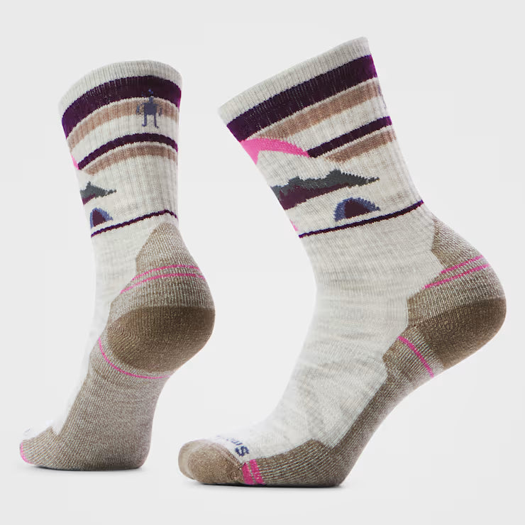 Smartwool Women's Hike Mountain Moon Crew Socks Hiking