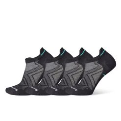 Smartwool Women's Run Low Ankle Socks 4 - Pack Running Socks