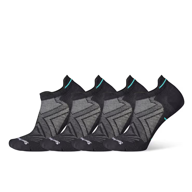 Smartwool Women's Run Low Ankle Socks 4 - Pack Running Socks