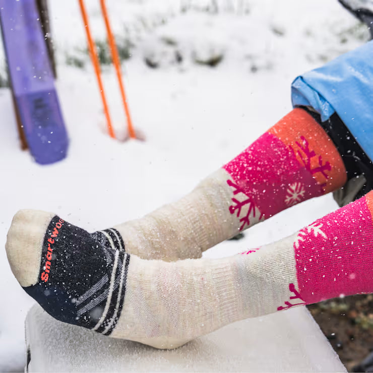 Smartwool Women's Ski Snowpocalypse Pattern Over The Calf Socks Ski - Image 4