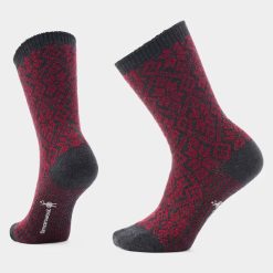 Smartwool Women's Everyday Cozy Traditional Snowflake Crew Socks