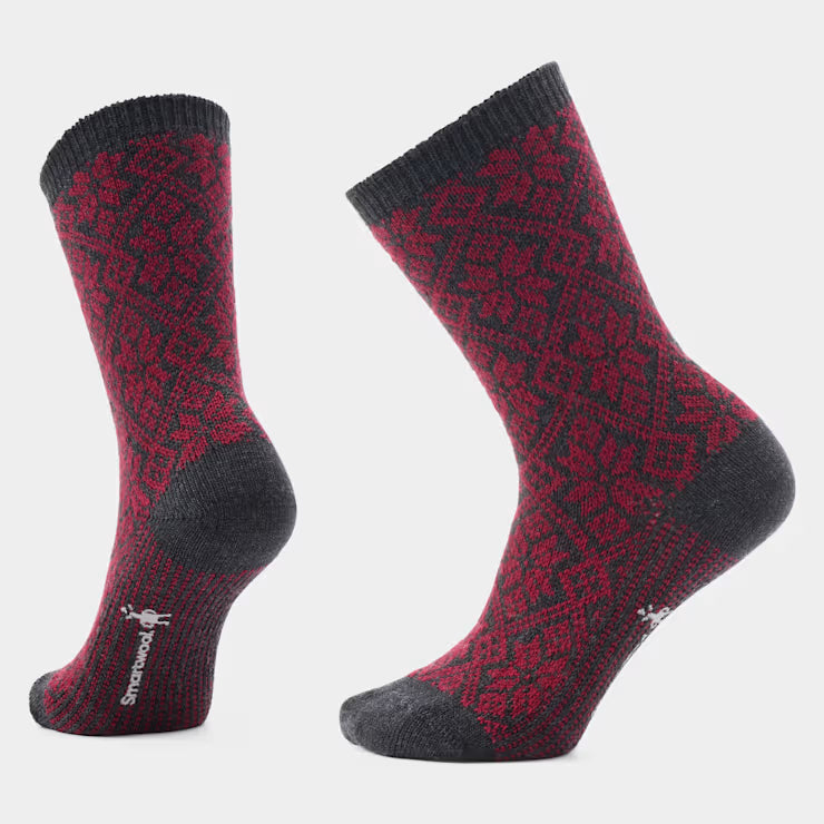 Smartwool Women's Everyday Cozy Traditional Snowflake Crew Socks