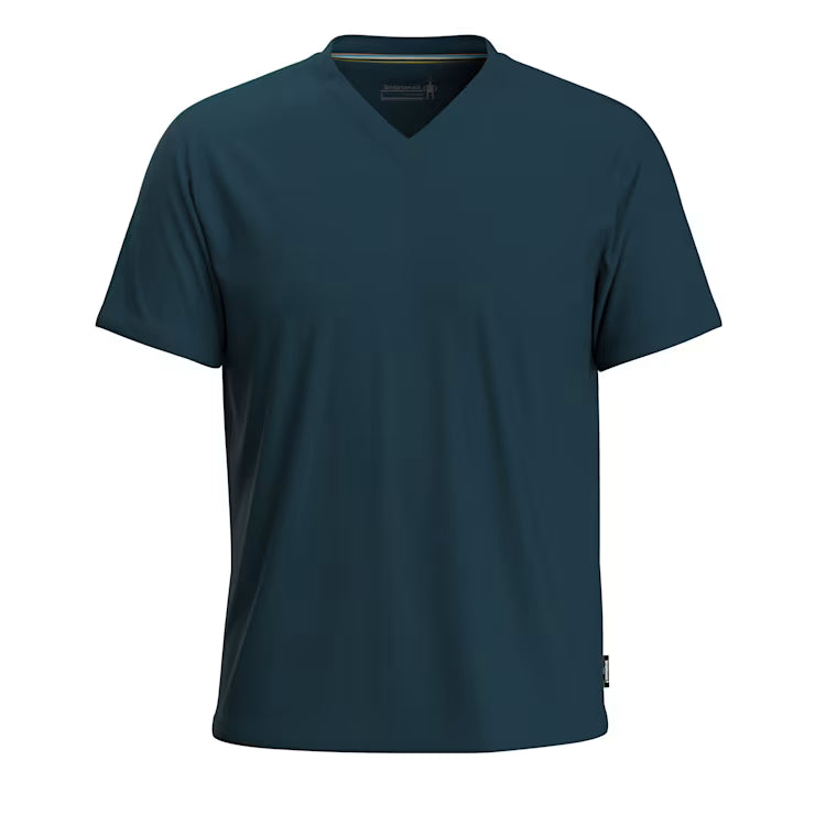Smartwool Men's Perfect V - Neck Short Sleeve Tee Shorts - Image 3